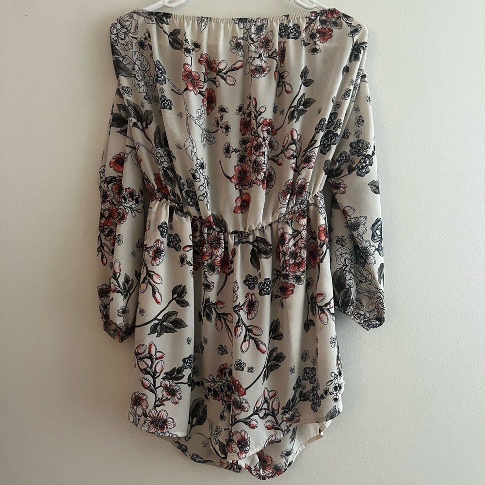 Slightly off the shoulder romper - size medium (stretchy)